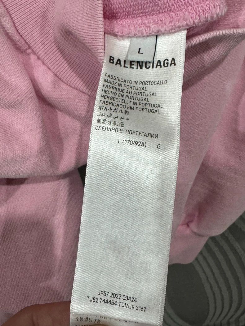 Balenciaga Balenciaga Pink Crystal Embellished Jacket Size L Size US L / EU 52-54 / 3 - 7 Thumbnail