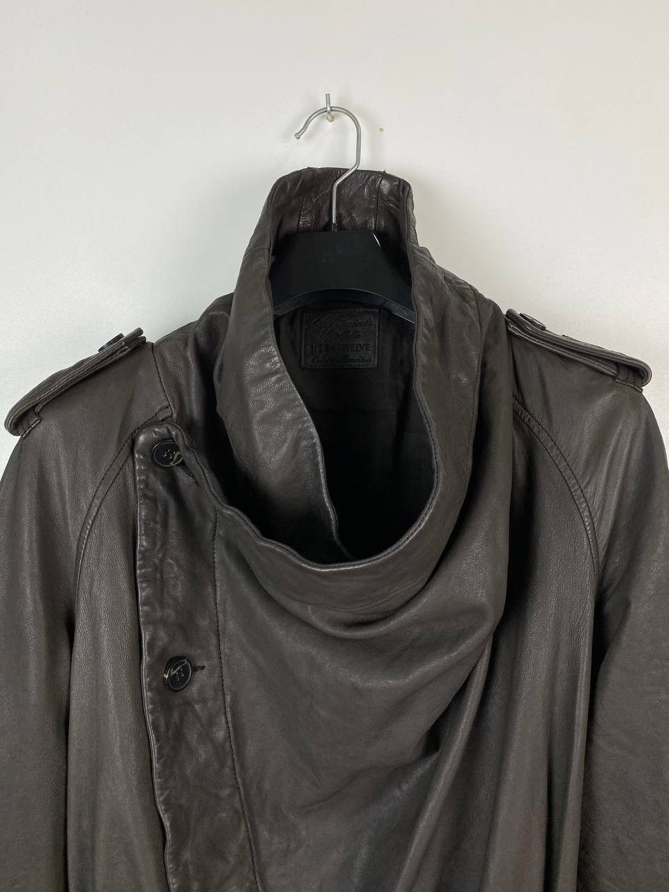 Allsaints Allsaints leather whitton coat woman size 12 Size XL / US 12-14 / IT 48-50 - 6 Thumbnail