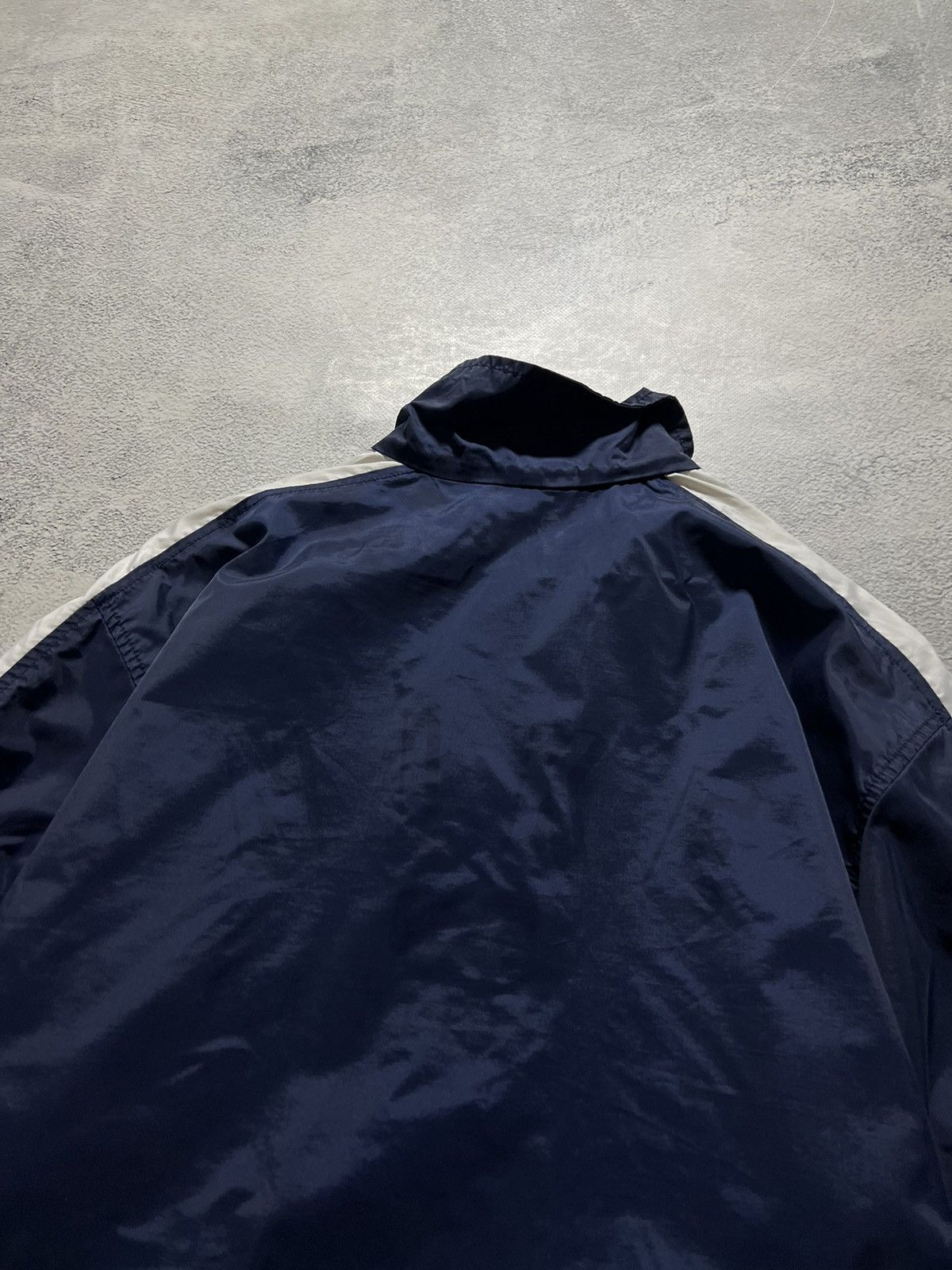 Nike × Vintage Vintage Y2k Nike 💙 Nylon Mini Swoosh Jacket 90’s Size S / US 4 / IT 40 - 7 Thumbnail