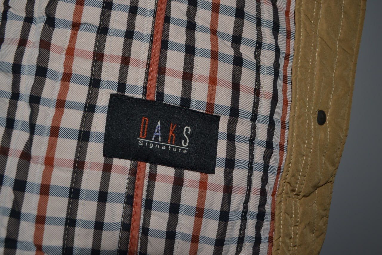 DAKS DAKS London Quilted Jacket House Check Lined Womens Size M Size M / US 6-8 / IT 42-44 - 10 Thumbnail
