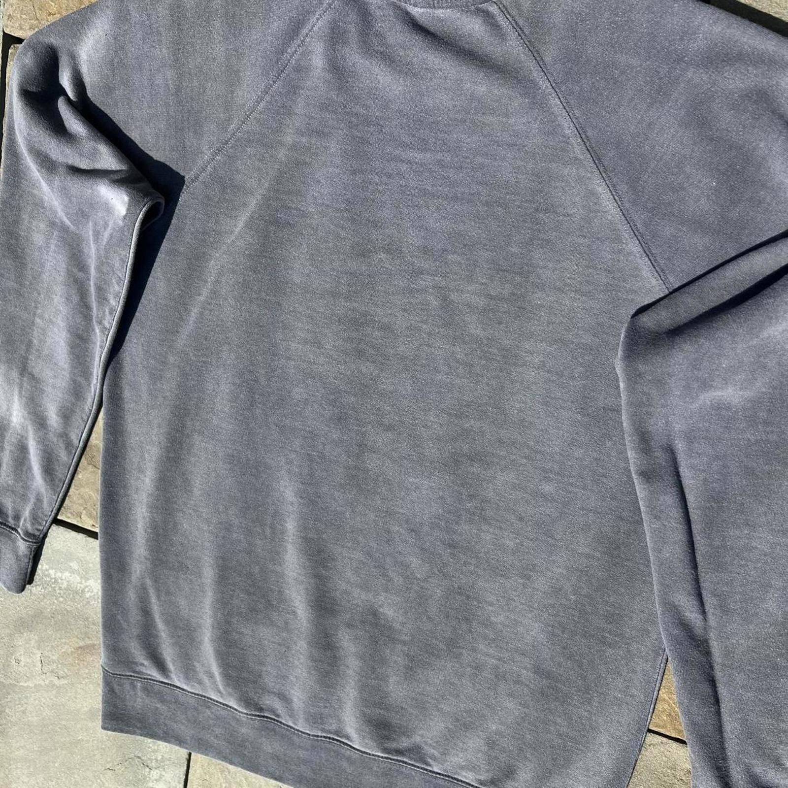 Other Reworked Grey Garment Dye Crewneck Sweatshirt Size US M / EU 48-50 / 2 - 4 Thumbnail
