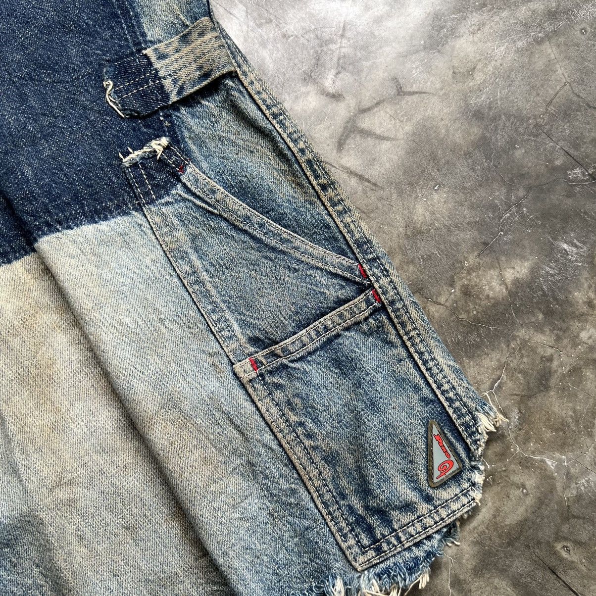 JNCO 2000s Piko Surf Jnco Style Distressed Carpenter Jort Jeans Size US 32 / EU 48 - 7 Thumbnail