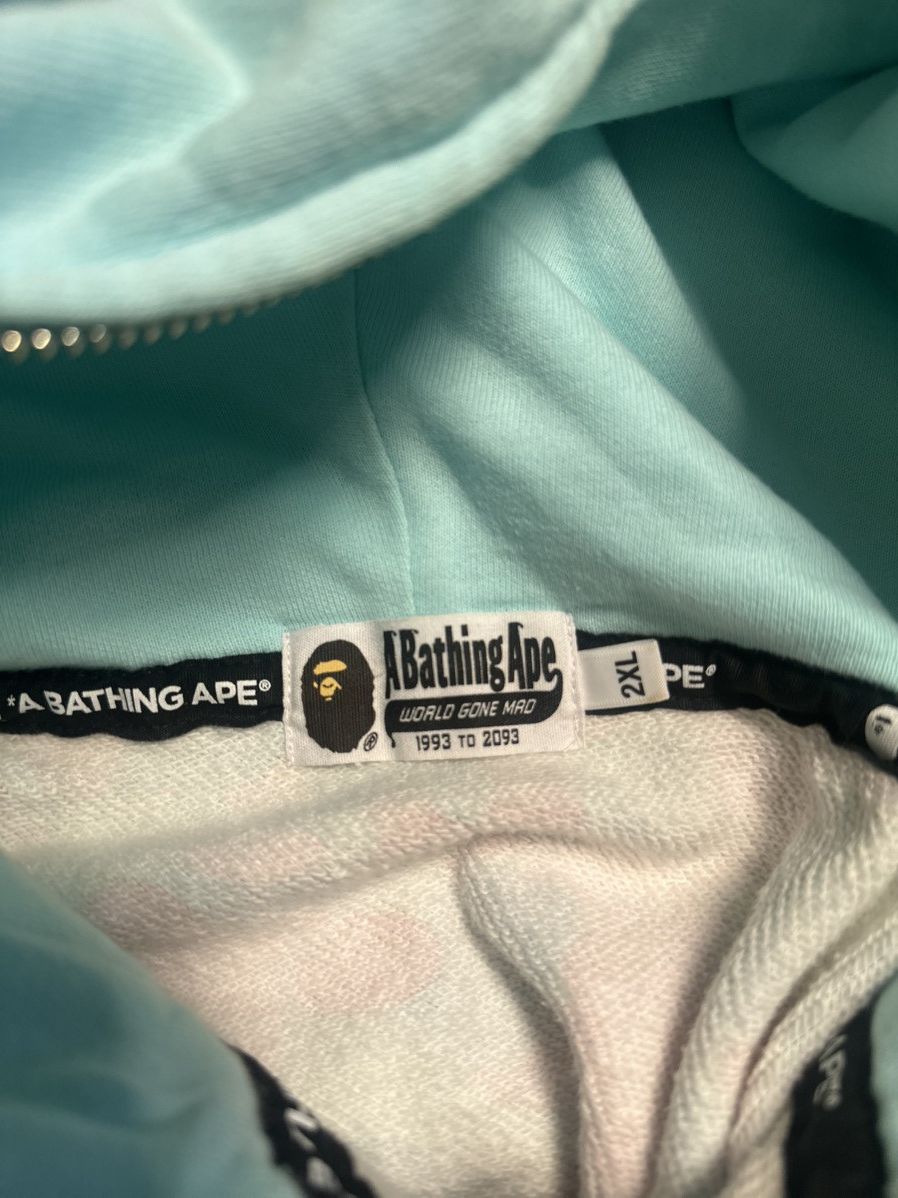 Bape Bape shark full zip double Hoodie Miami city camo 4th Size US XXL / EU 58 / 5 - 4 Thumbnail