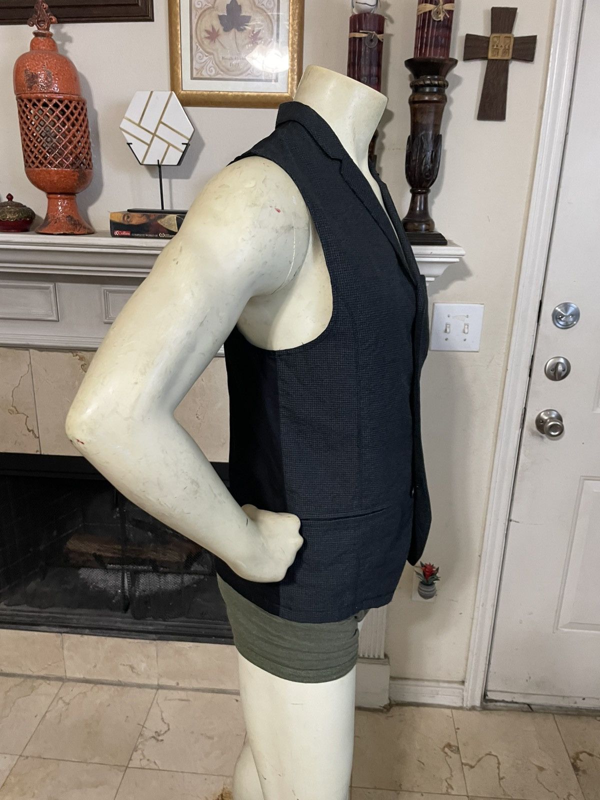 Standard Cloth Mini Houndstooth Waistcoat (Vest) Size US M / EU 48-50 / 2 - 4 Thumbnail