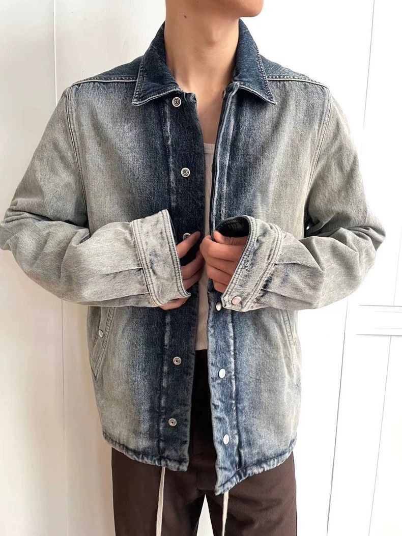 Rick Owens Rick Owens Gradual Wash Denim Jacket-2506 Size US S / EU 44-46 / 1 - 7 Thumbnail