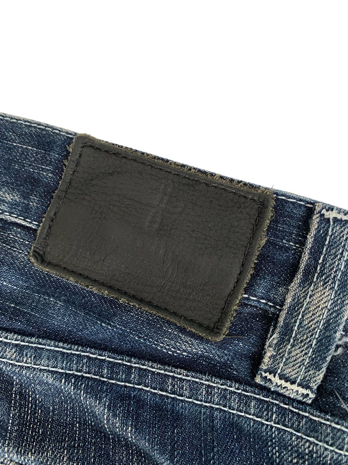 Japanese Brand No ID Japan Distressed Punk PPFM Size US 33 - 8 Thumbnail