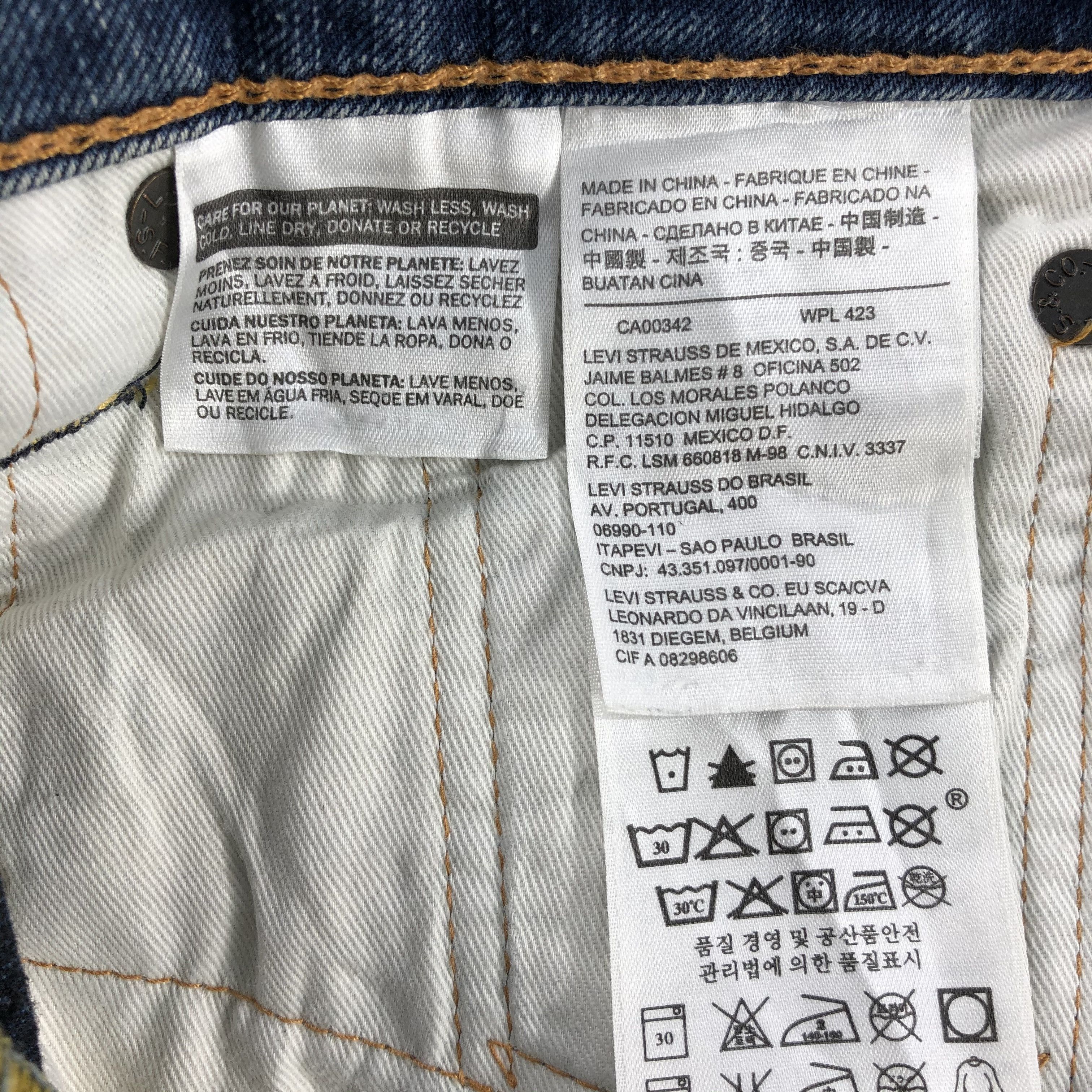 Levi's Vintage Levis 511 Earth Tone Jeans-J1879 Size US 31 - 11 Thumbnail