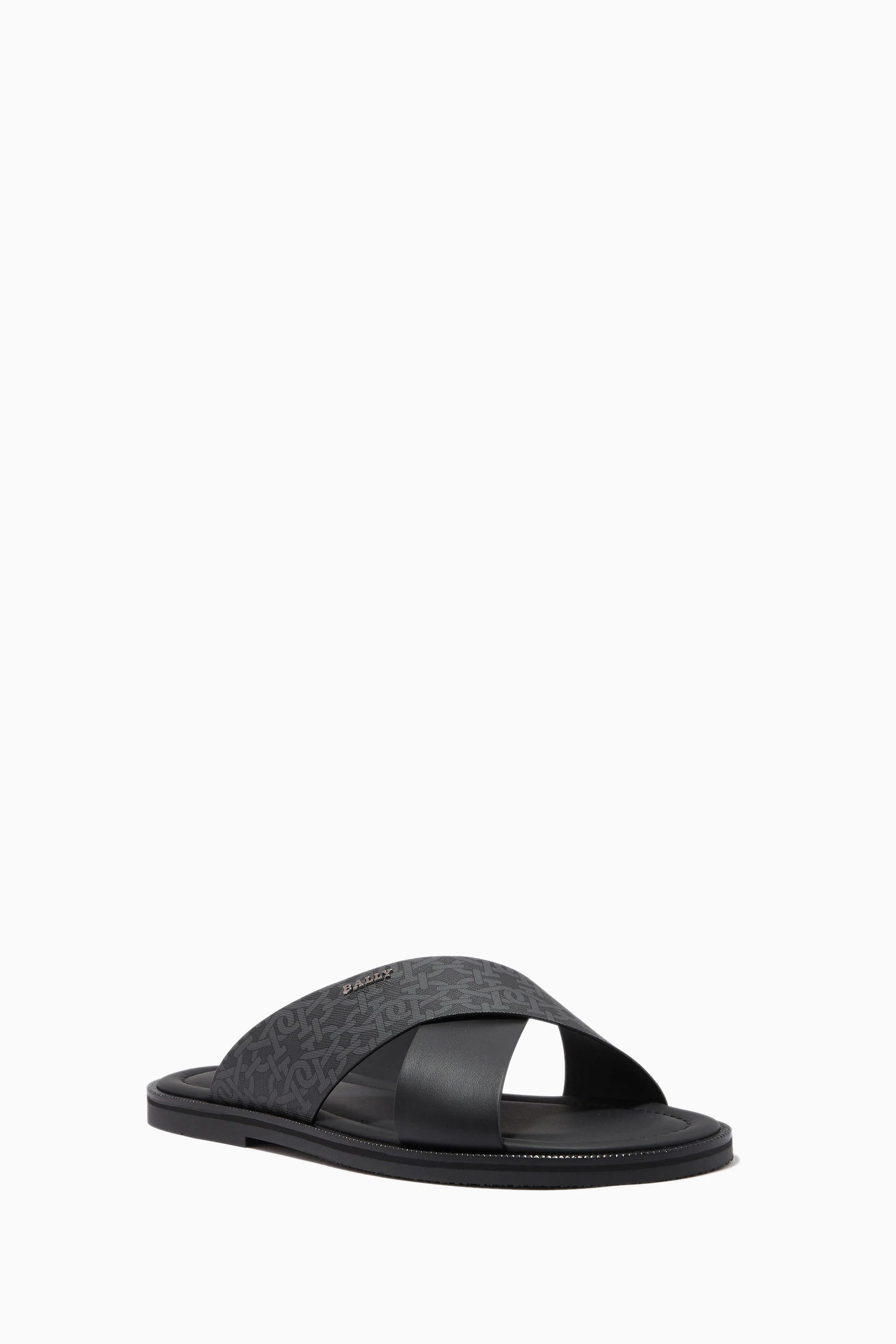 Bally o1y1224 Slippers in Lead/Black Size US 6 / EU 39 - 2 Thumbnail