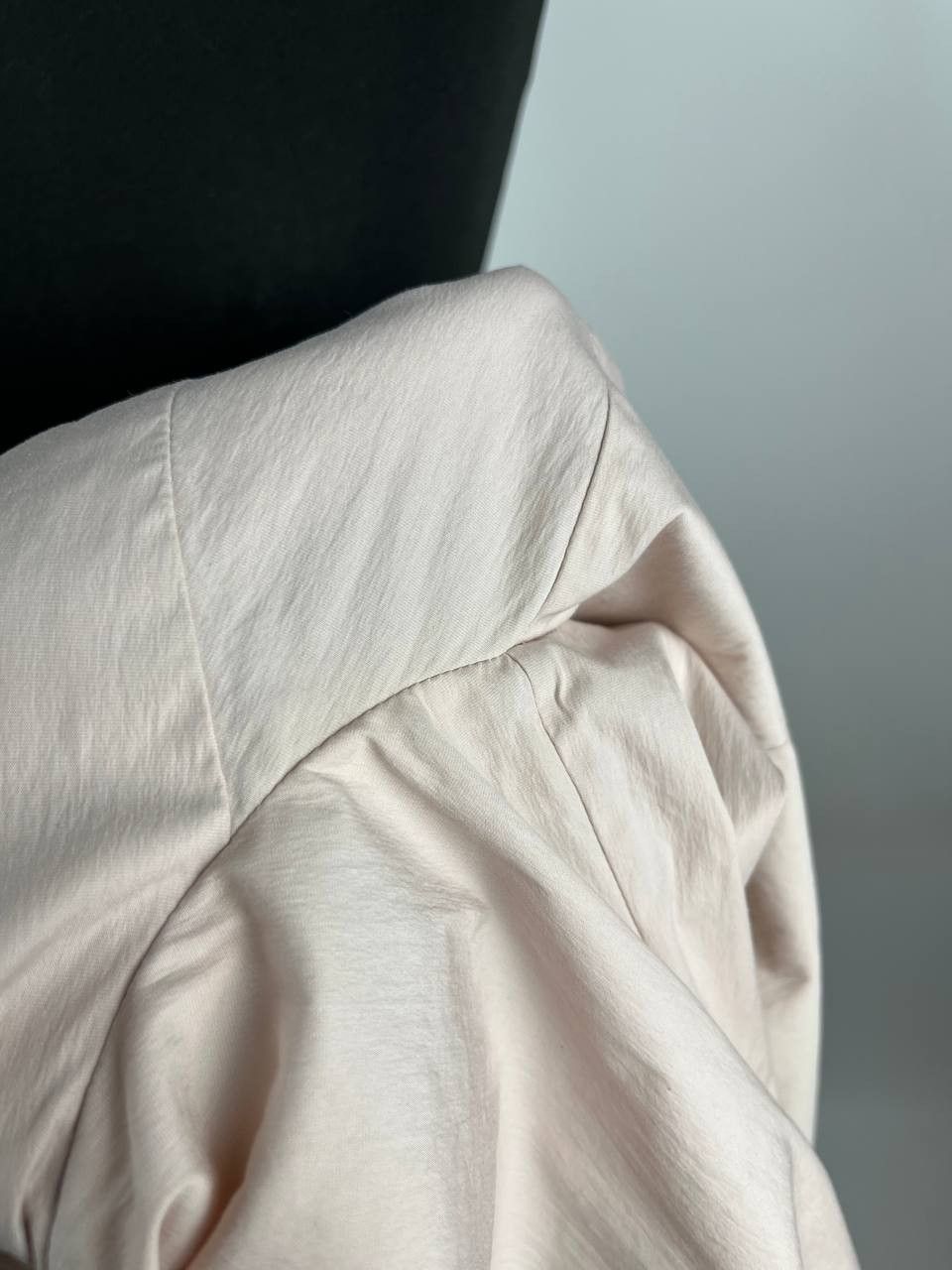Jil Sander JIL SANDER Beige-Pink Cotton Minimalist Blazer Jacket Size XS / US 0-2 / IT 36-38 - 7 Thumbnail