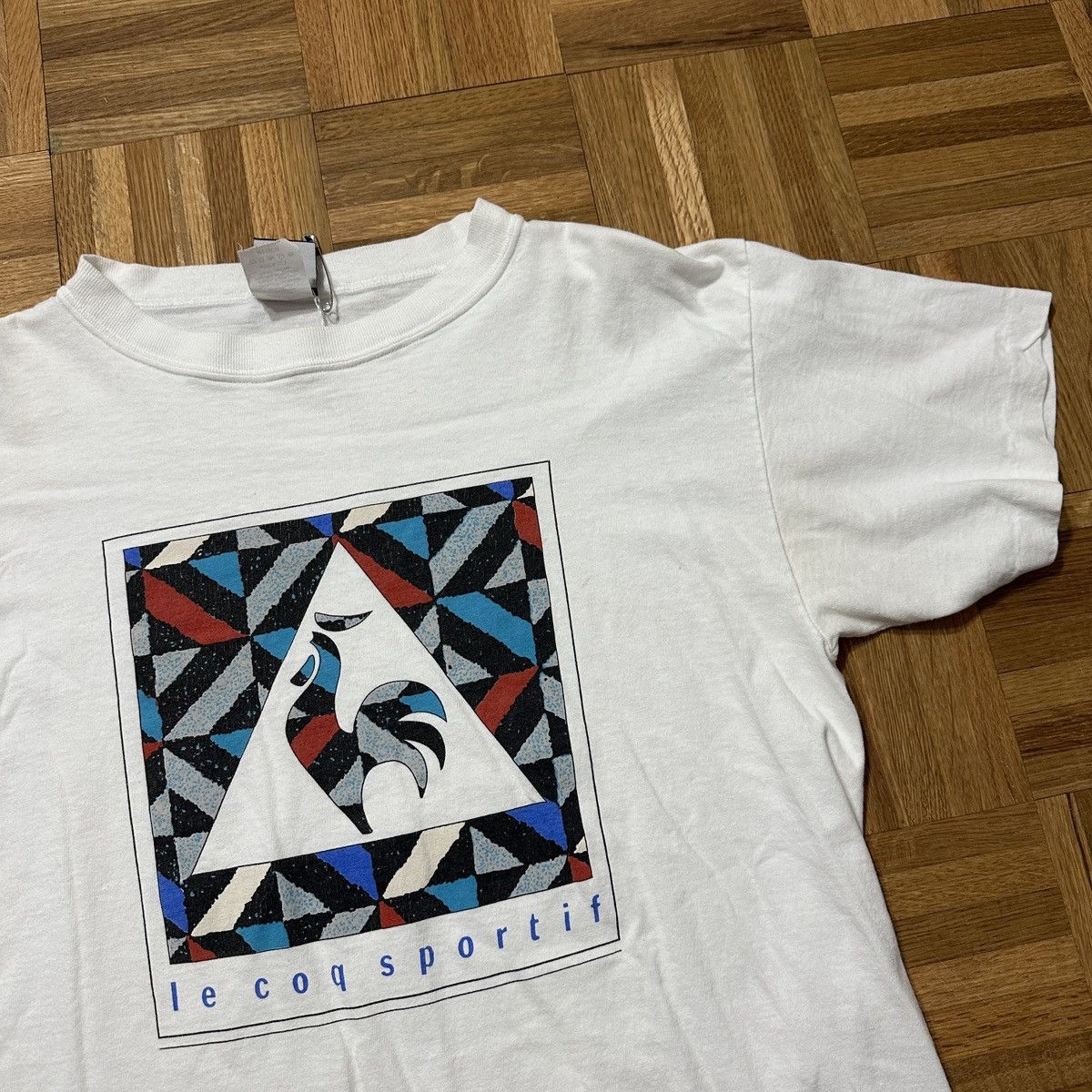 Le Coq Sportif Vintage Le Coq Sportif tee Size US M / EU 48-50 / 2 - 3 Thumbnail