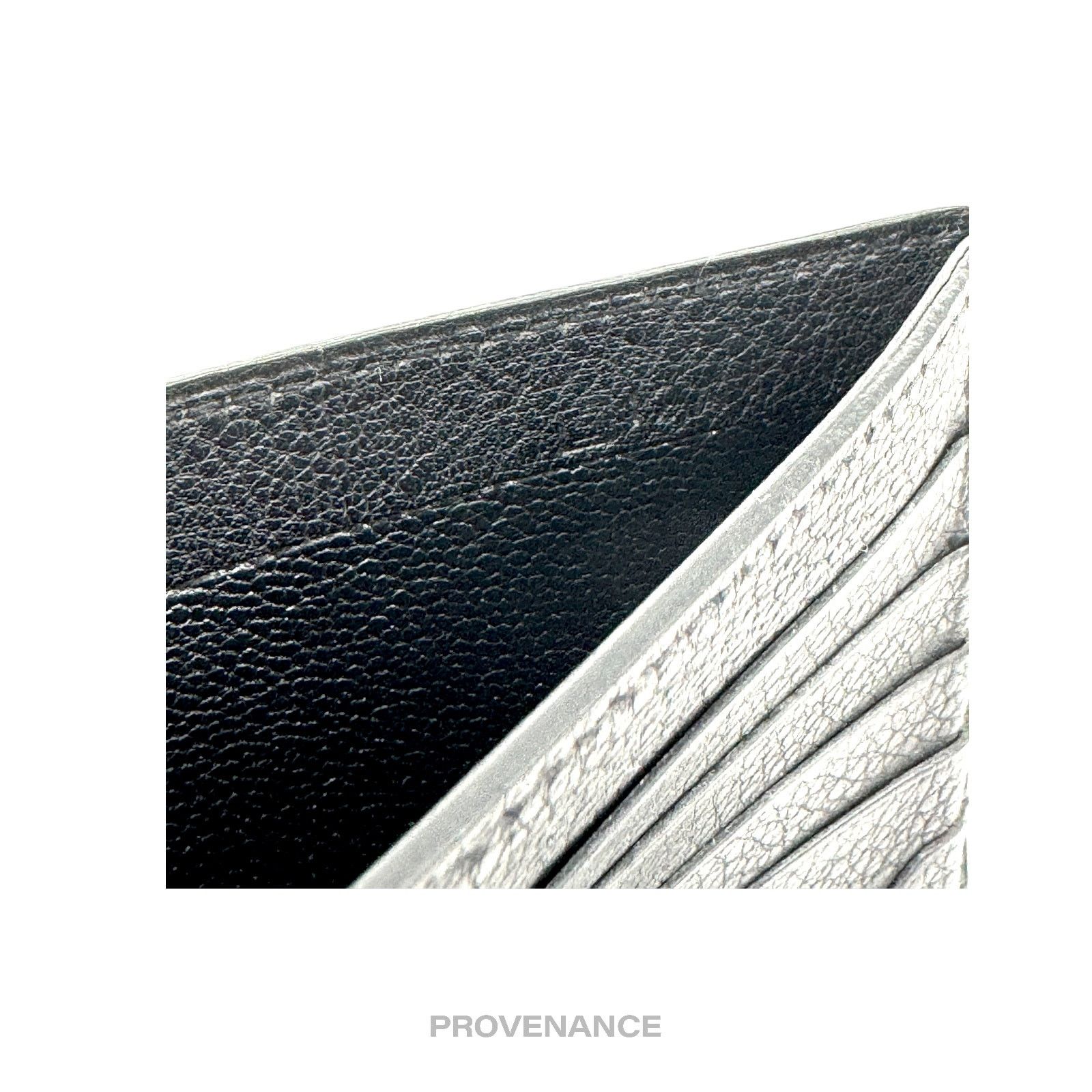 Hermes 🔴 Hermes 10CC Bifold Wallet - Black Chevre Leather Size ONE SIZE - 9 Thumbnail