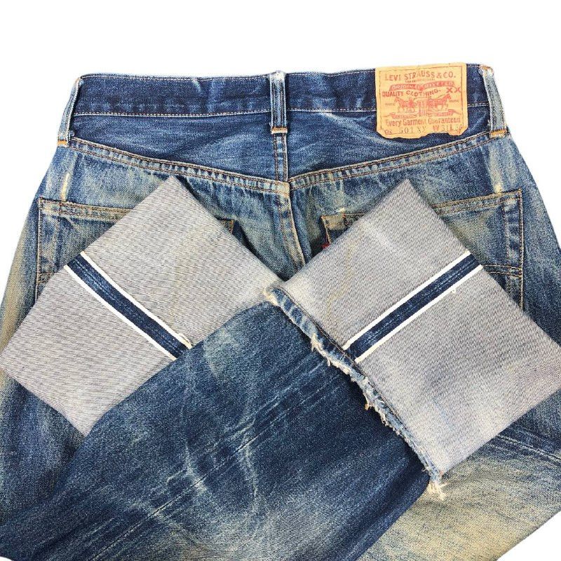 Levi's Vintage Levi's 501xx Distressed Denim Jeans Size US 30 / EU 46 - 1 Thumbnail