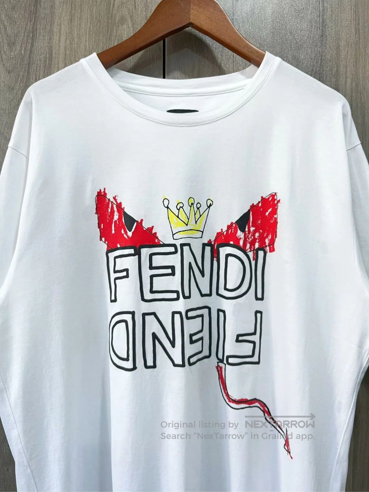 Fendi Fendi White Devil Short Sleeve M. Size US M / EU 48-50 / 2 - 5 Thumbnail