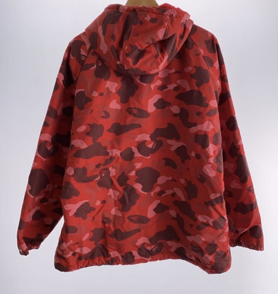 Bape RARE OG 2006 A BATHING APE RED CAMO PARKA Size US L / EU 52-54 / 3 - 5 Thumbnail