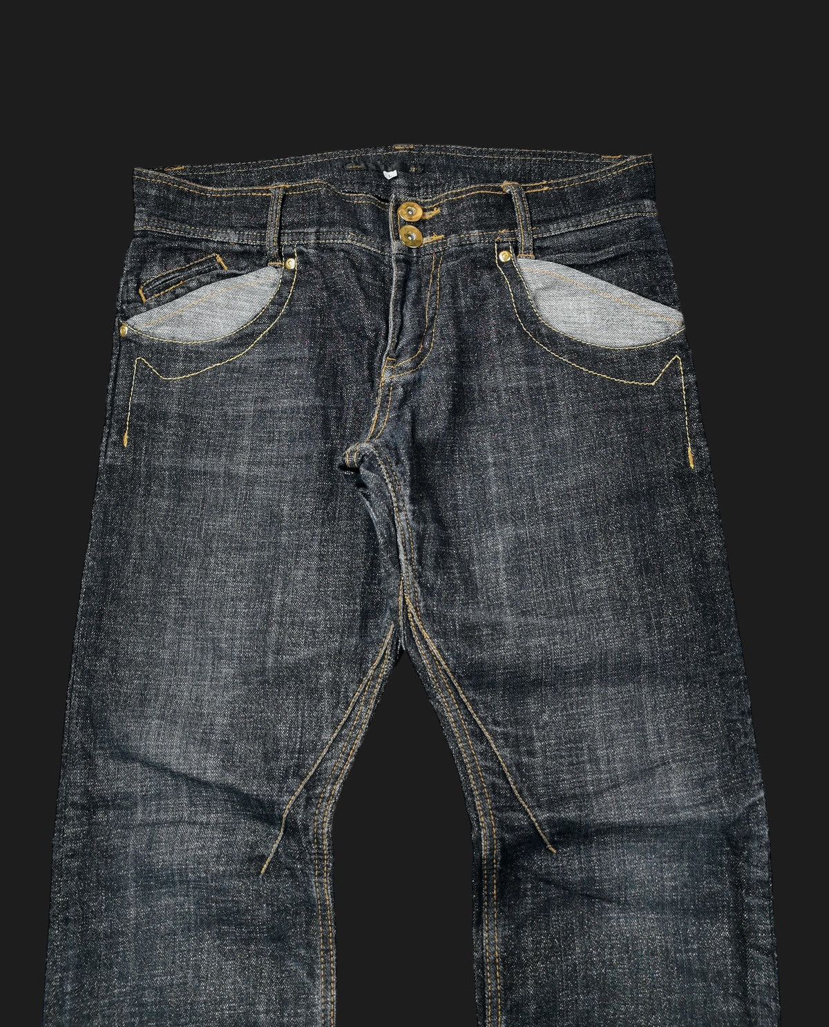 If Six Was Nine × Japanese Brand Icom Jeans Size US 33 - 5 Thumbnail