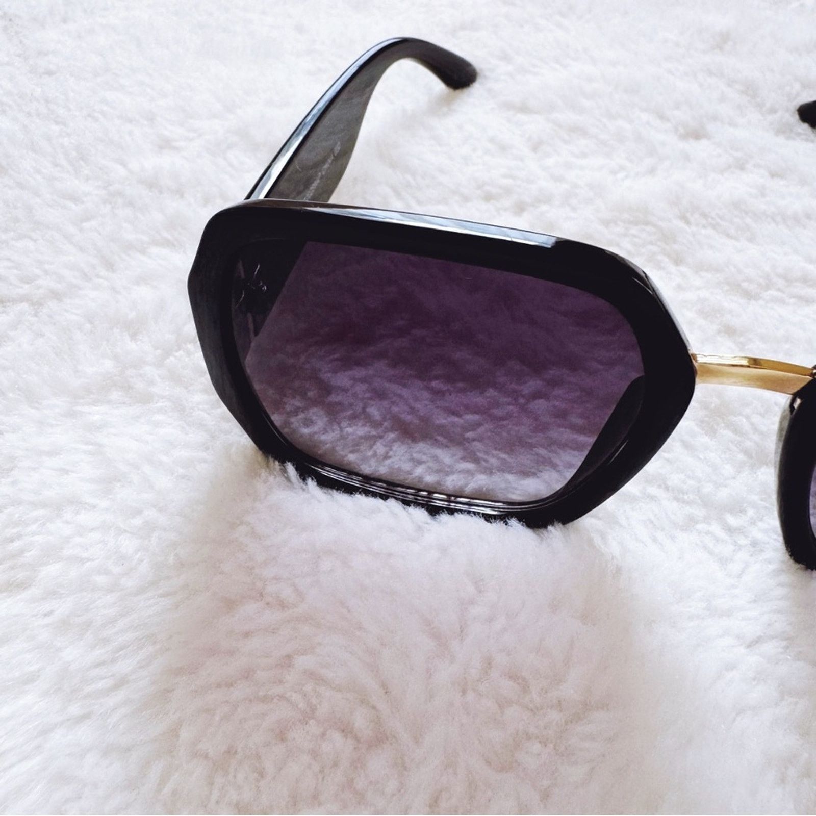 Other Layla Black Sleek Square Sunglasses Size ONE SIZE - 5 Thumbnail