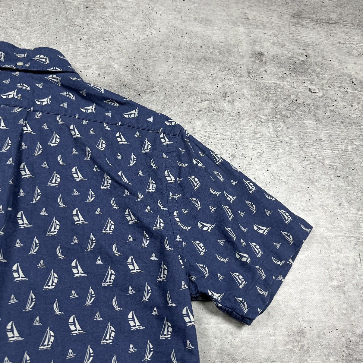 Polo Ralph Lauren Polo Ralph Lauren Yachts Short Sleeve Slim Fit Shirt Men’s Size US M / EU 48-50 / 2 - 13 Thumbnail