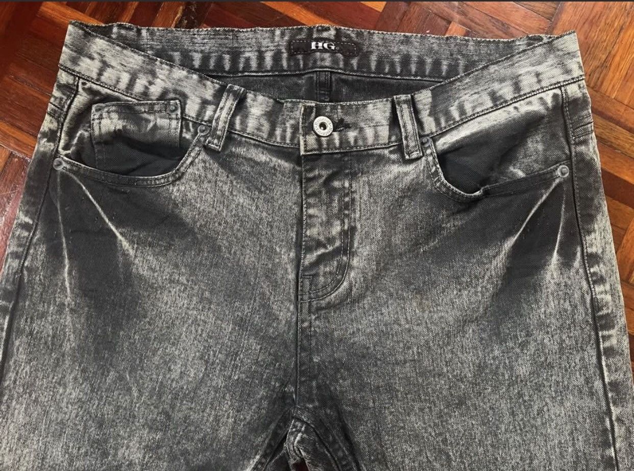 Hysteric Glamour Hysteric Glamour Asid Wash Denim Skinny Pant Size US 31 - 3 Thumbnail