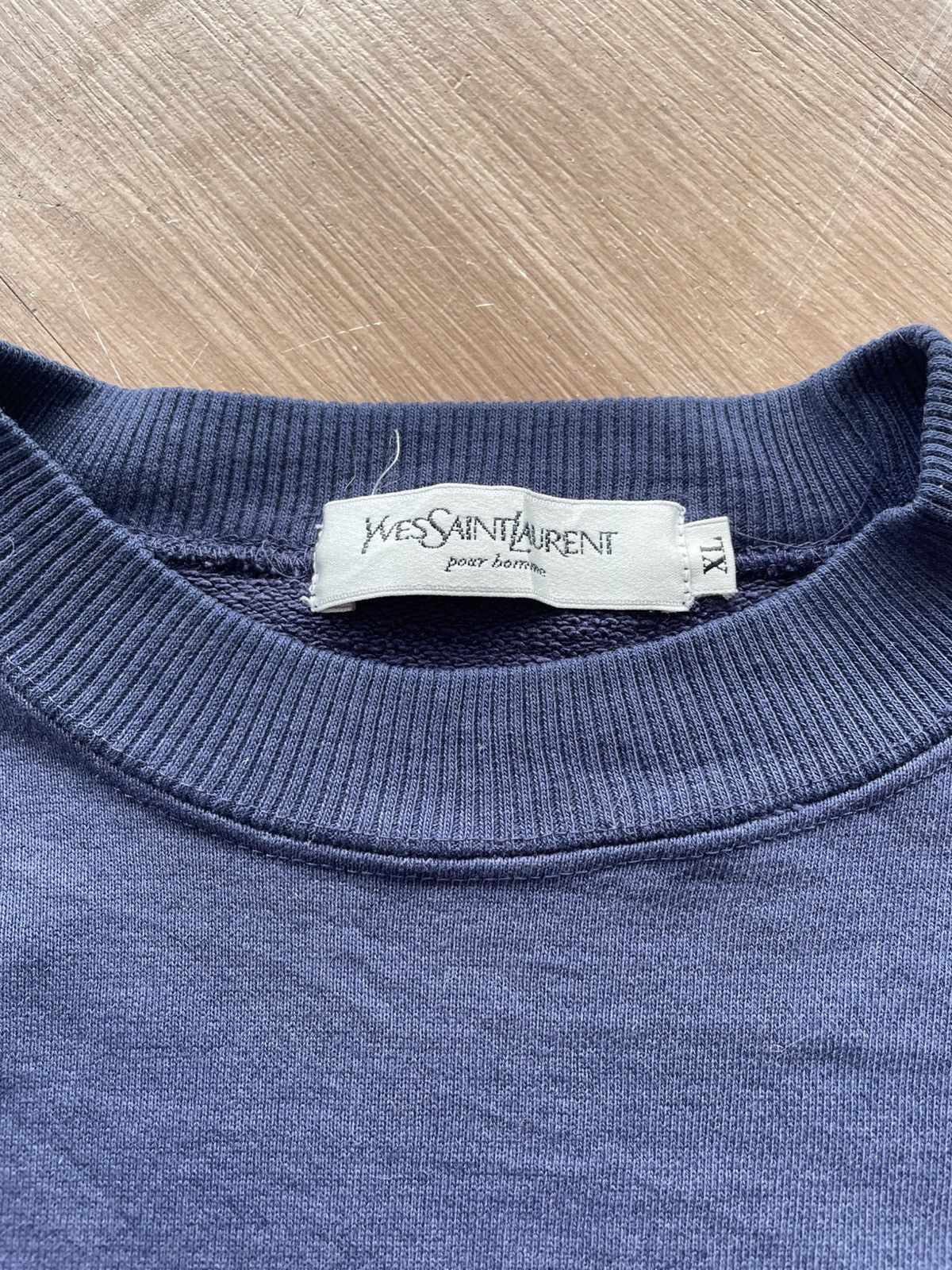 Yves Saint Laurent Yves saint laurent big logo sweatshirt Size US L / EU 52-54 / 3 - 3 Thumbnail