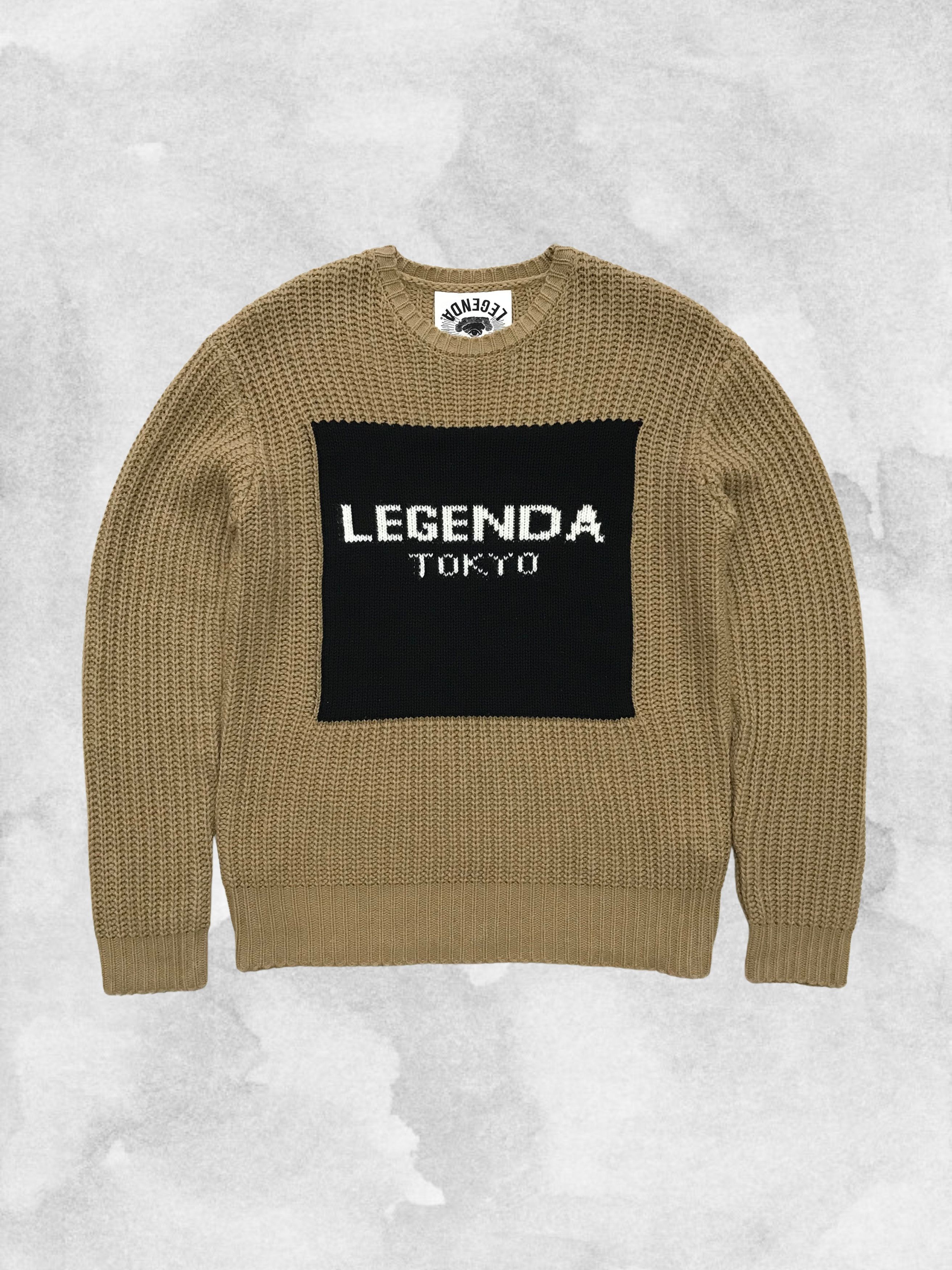 LEGENDA Tokyo Sweater Knit Sweatshirt Japan Rare