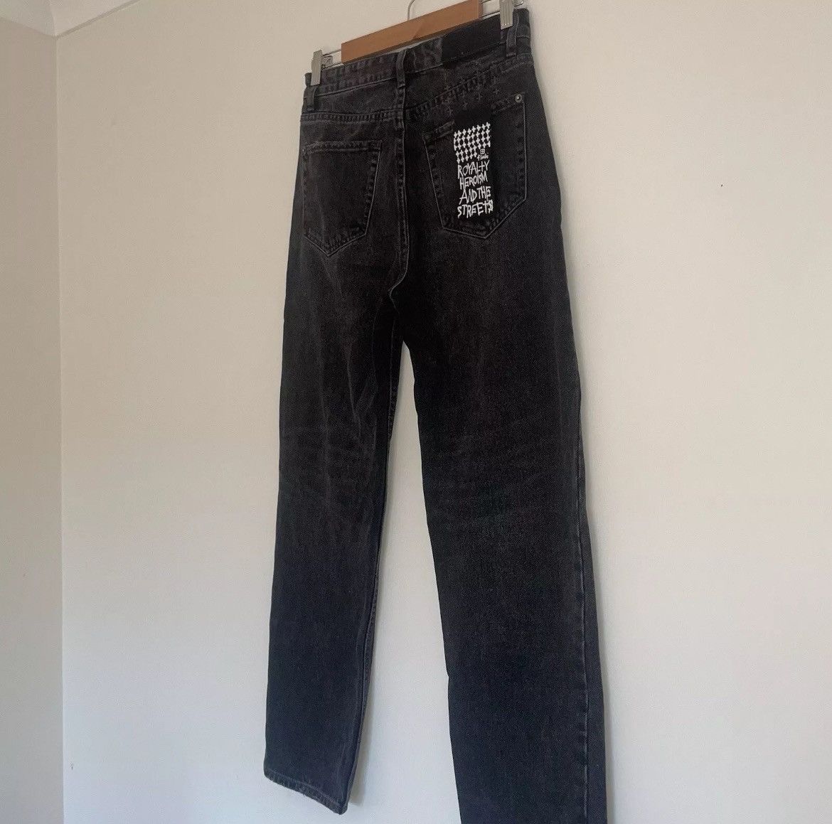 Ksubi Rare Ksubi “Royalty Heroism and the Streets” Black Jeans 27” Size 27" / US 4 / IT 40 - 4 Thumbnail