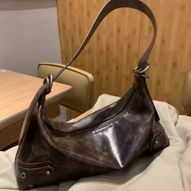 Japanese Brand PU Leather Small Shoulder Bag Size ONE SIZE - 1 Thumbnail