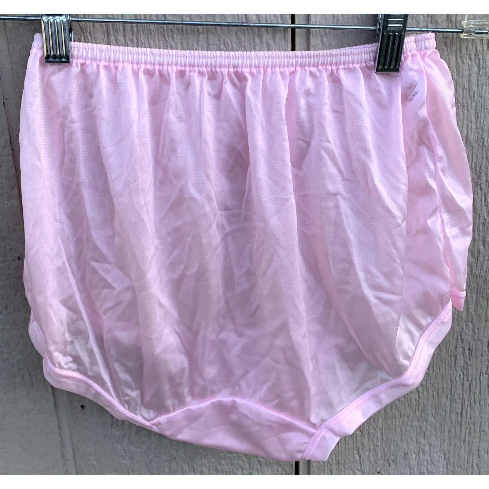 Vintage VINTAGE Gragero Panties Briefs Pink Nylon Size L Women Size 36" / US 14 / IT 50 - 5 Thumbnail