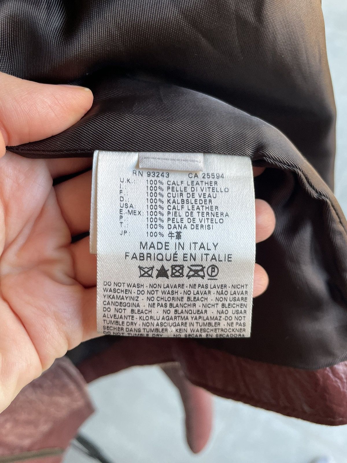 Designer × Diesel Vintage y2k women lather cropped jacket DIESEL Size XS / US 0-2 / IT 36-38 - 9 Thumbnail