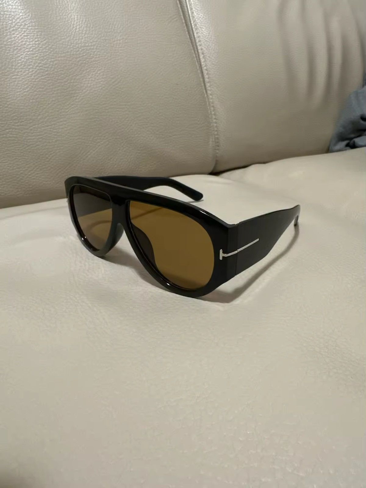 Electric Visual oversize wide leg stripe sunglasses Size ONE SIZE - 3 Thumbnail