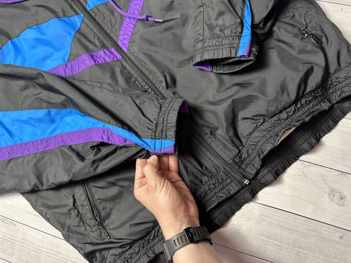 Vintage Nike track jacket size L black purple size L