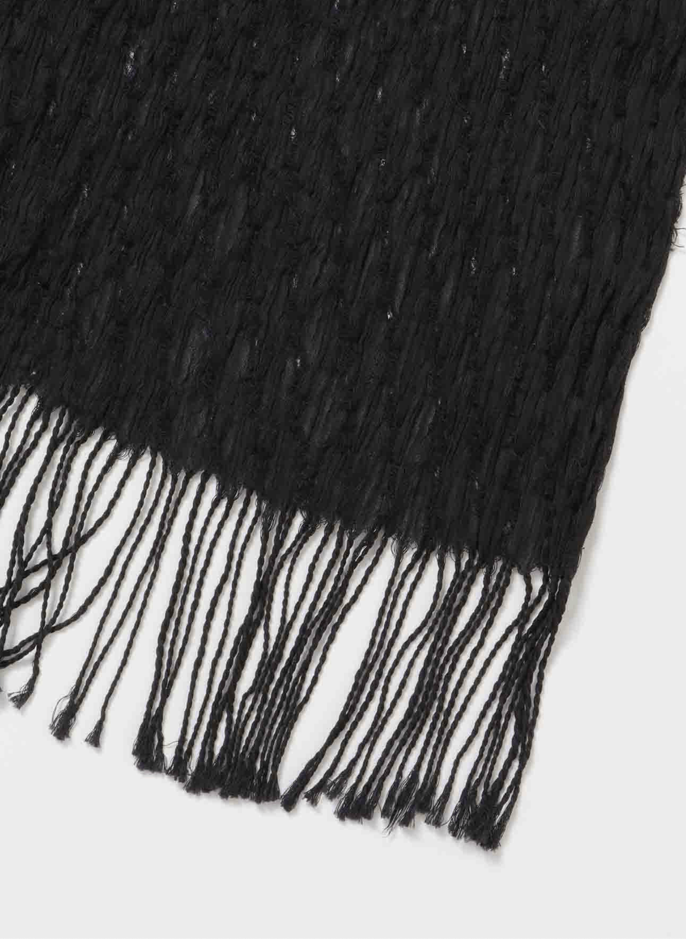 Y's × Yohji Yamamoto Y's Yohji Yamamoto - DIAGONAL PLAID STRIPE STOLE Size ONE SIZE - 6 Thumbnail