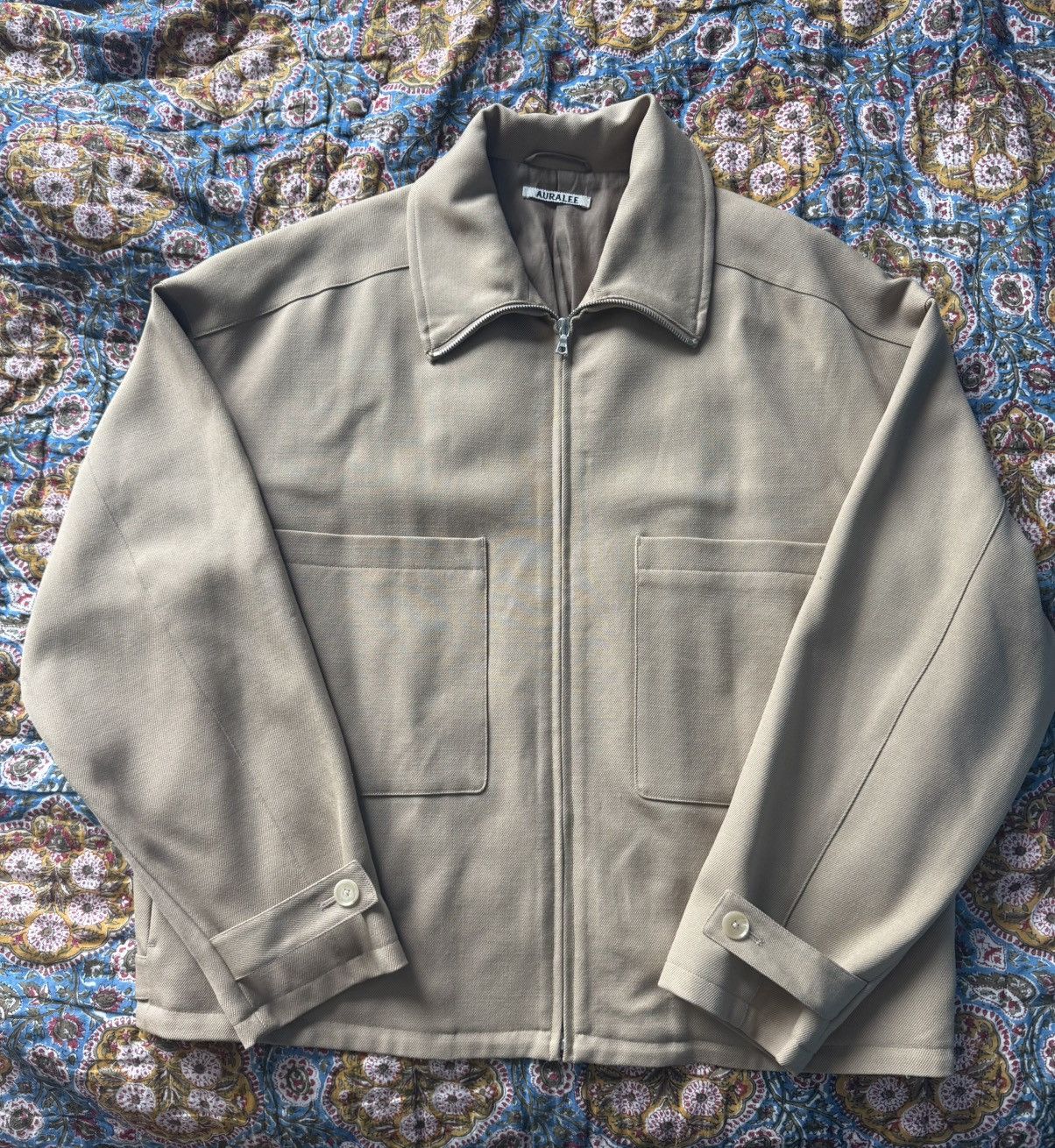 ジャケット・アウター AURALEE WASHI DUCK CANVAS BLOUSON 5 AURALEE WASHI DUCK CANVAS BLOUSON