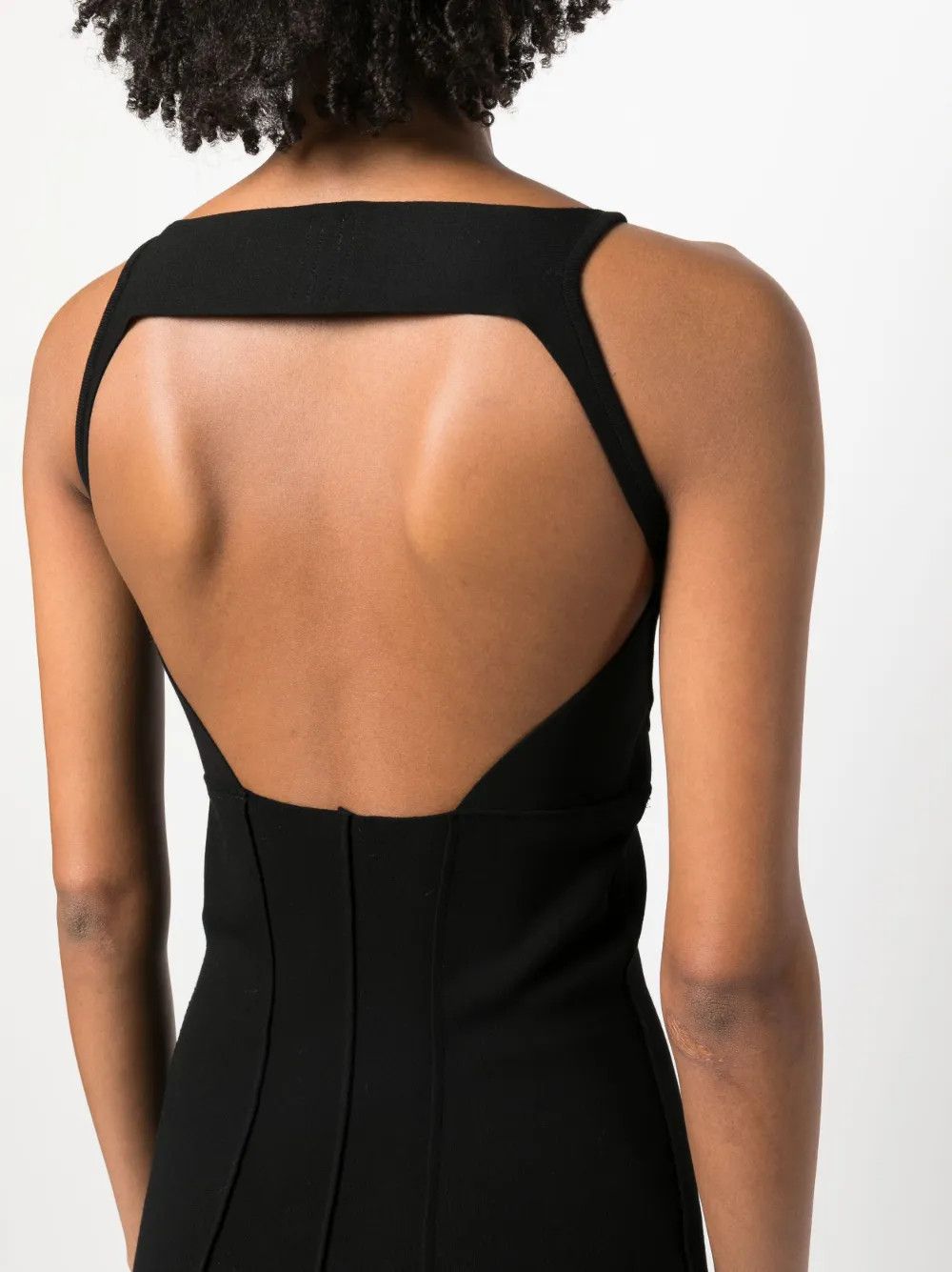 Rick Owens o1y0126 Maxi Dress in Black Size XS / US 0-2 / IT 36-38 - 4 Thumbnail