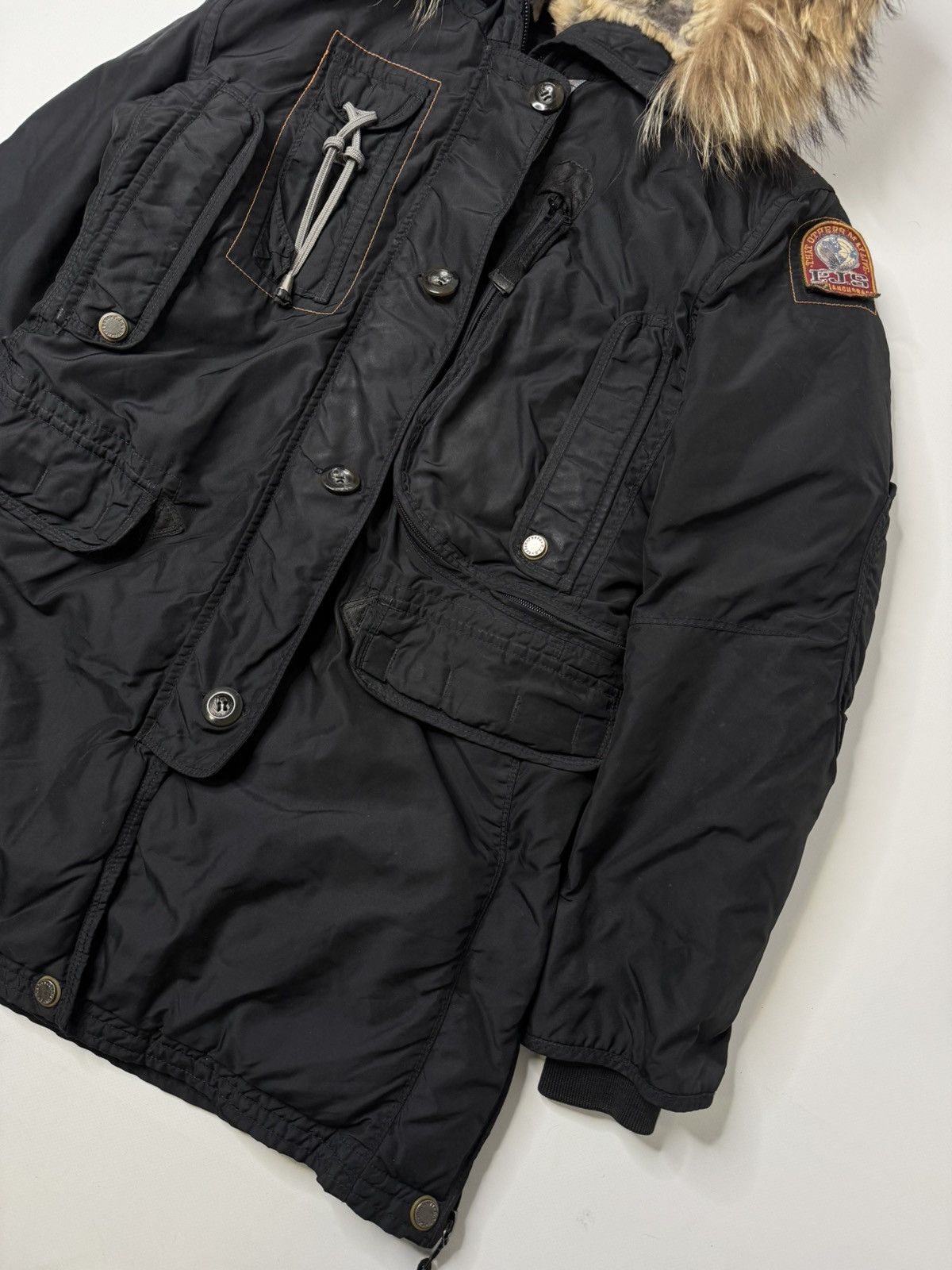 Parajumpers PJS Parajumpers fur Down jacket 210 squadron parka luxury Size S / US 4 / IT 40 - 3 Thumbnail