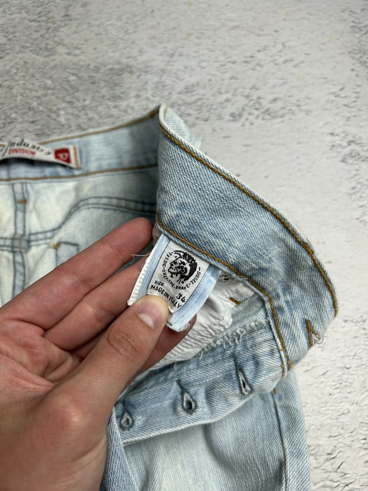 Diesel × Japanese Brand × Vintage Archive Diesel vintage jeans Distressed denim odlmoney Size US 34 / EU 50 - 8 Thumbnail
