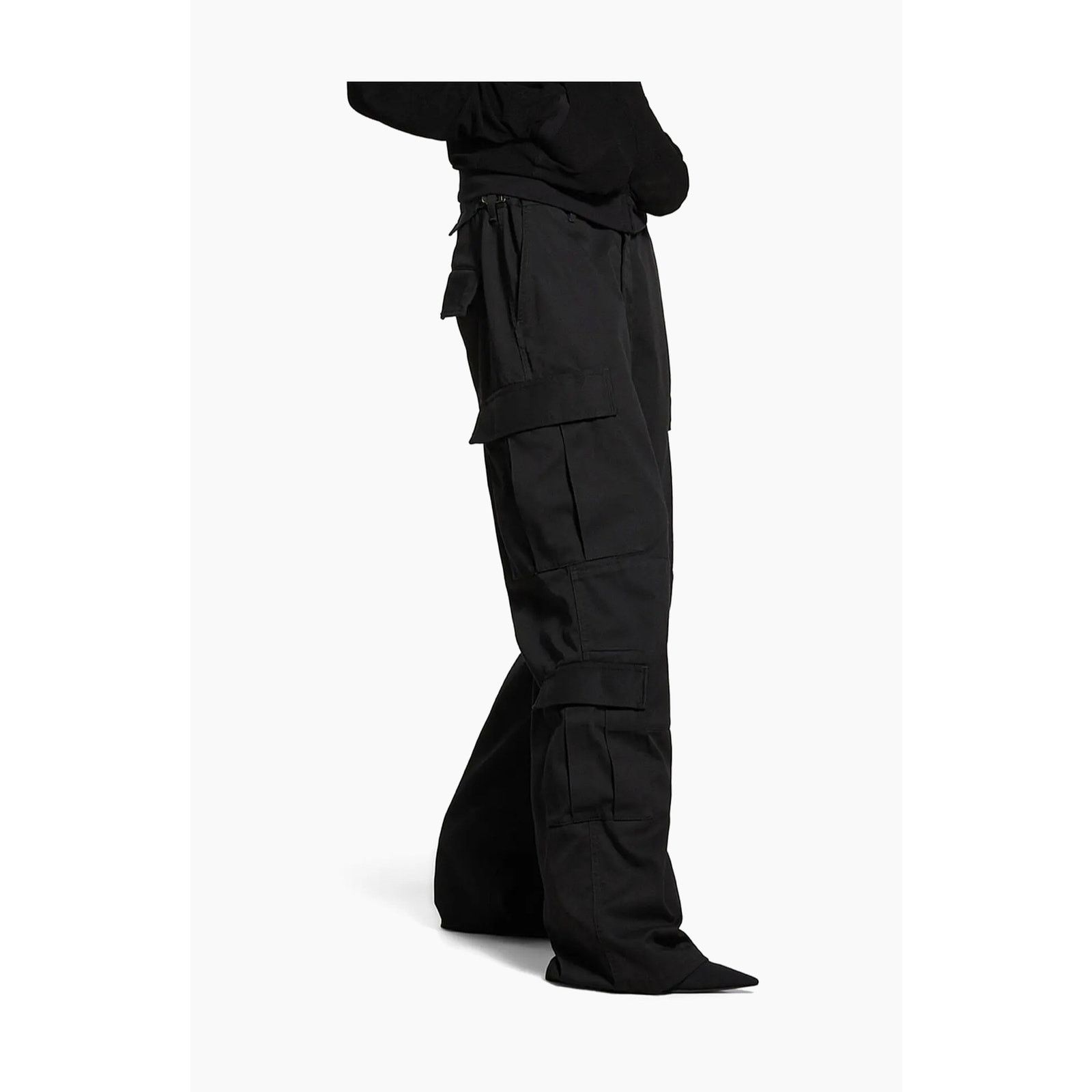 Balenciaga Balenciaga Regular Cargo Unisex Pants in Black XS Size 27" / US 4 / IT 40 - 5 Thumbnail