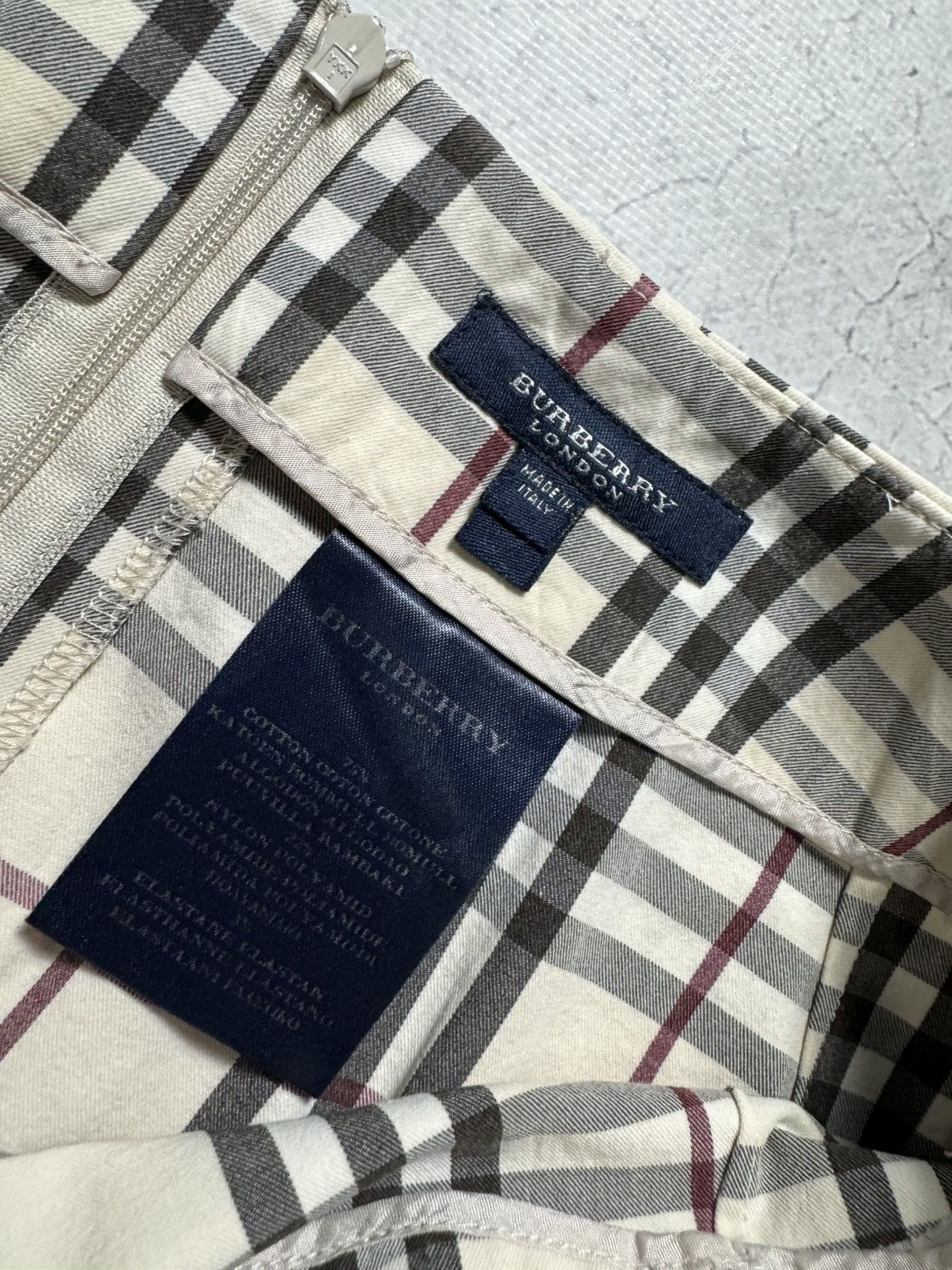 Burberry Burberry London Nova Check Monogram Women’s Skirt Luxury Size 28" / US 6 / IT 42 - 8 Thumbnail