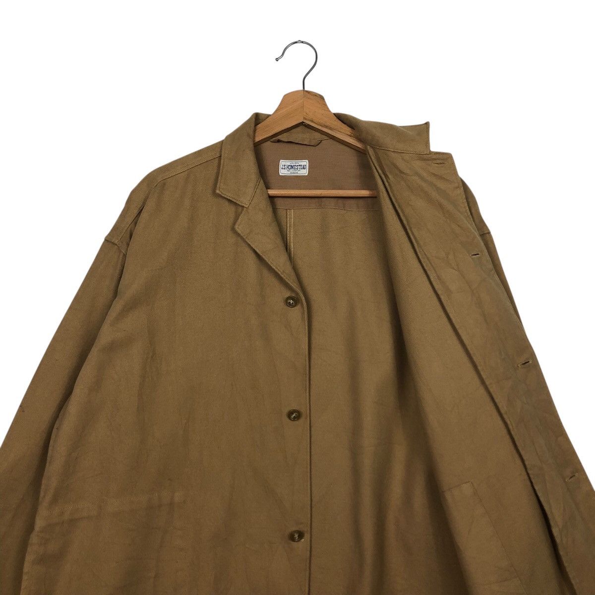 Japanese Brand 📌Vintage Chore Worker Jacket J.S Homestead Union Made Size US L / EU 52-54 / 3 - 13 Thumbnail