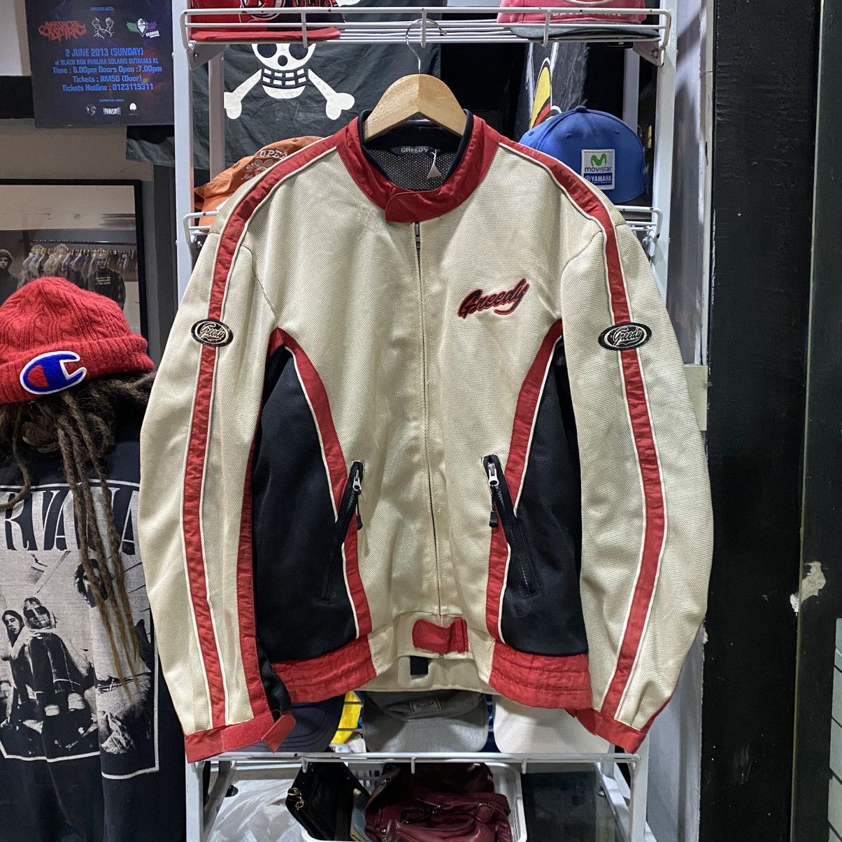Greedy Genius × Sports Specialties Vintage Greedy Racing Rider Motorcycle Jacket Size US XL / EU 56 / 4 - 1 Thumbnail