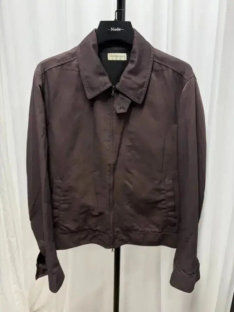 Dries Van Noten Sz 50 Dries Van Noten Linen Classic Work Jacket Size US M / EU 48-50 / 2 - 1 Thumbnail