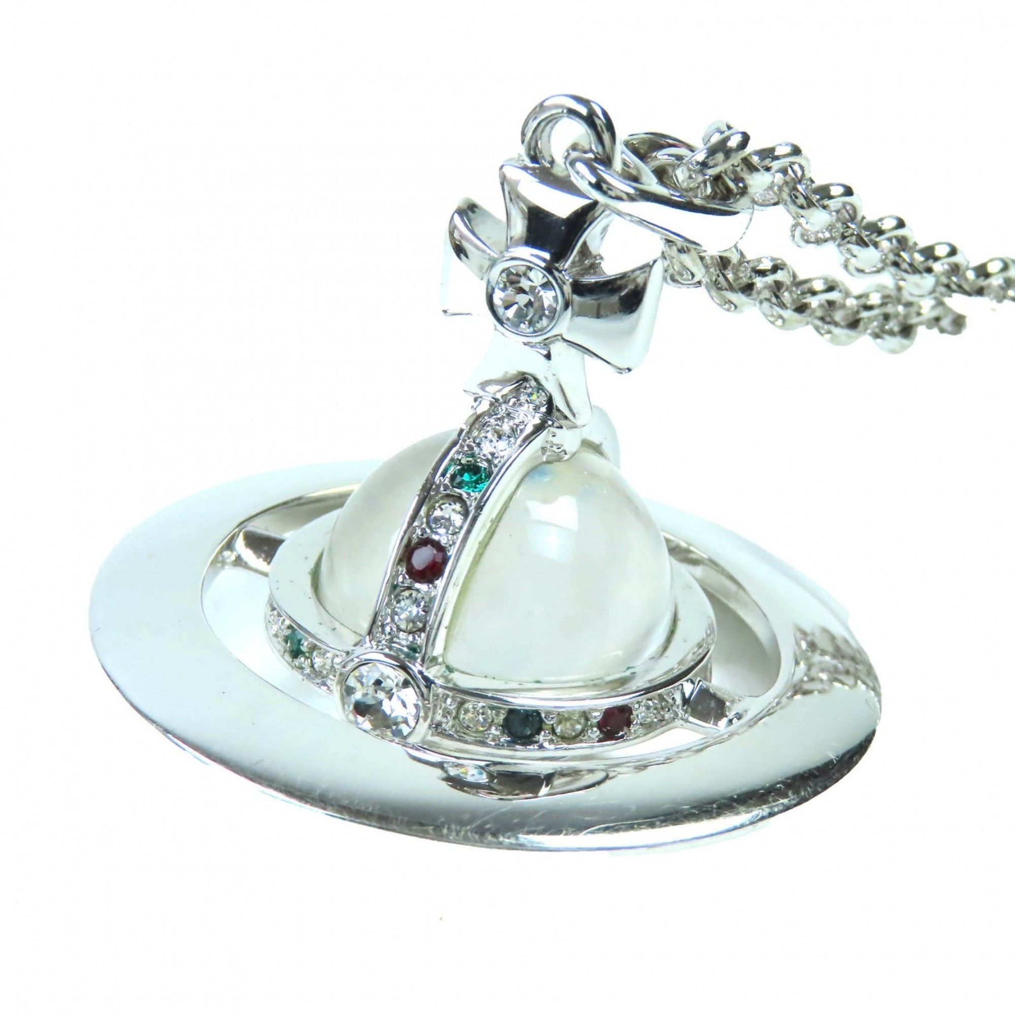 Vivienne Westwood Vivienne Westwood Small Orb Necklace Silver x