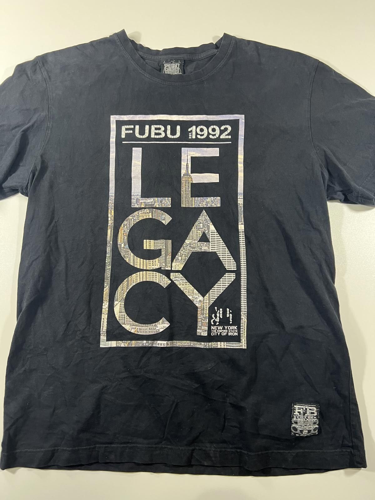 Fubu FUBU 1992 Legacy Graphic T-Shirt Black Menswear Size US XL / EU 56 / 4 - 1 Thumbnail