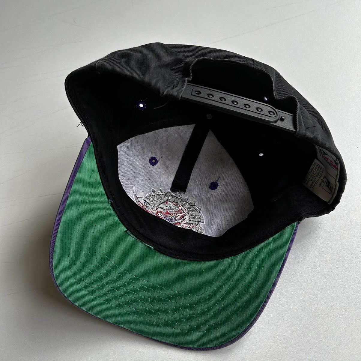 NBA × Vintage Vintage 90s Toronto Raptors NBA Embroidered Snapback Rare Size ONE SIZE - 3 Thumbnail