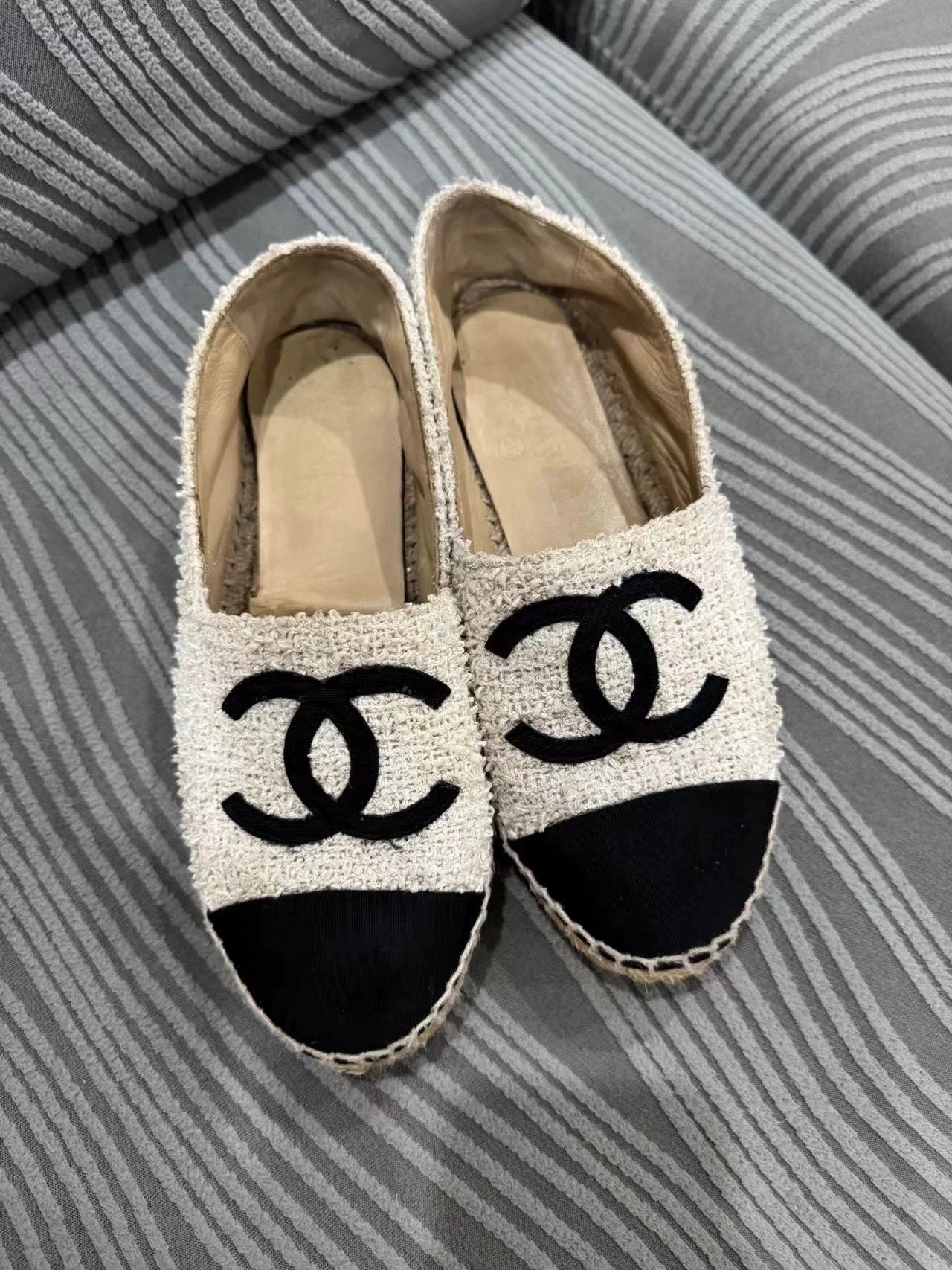 Chanel CHANEL Fisherman Shoes 38 Fair Condition Size US 7.5 / IT 37.5 - 1 Thumbnail