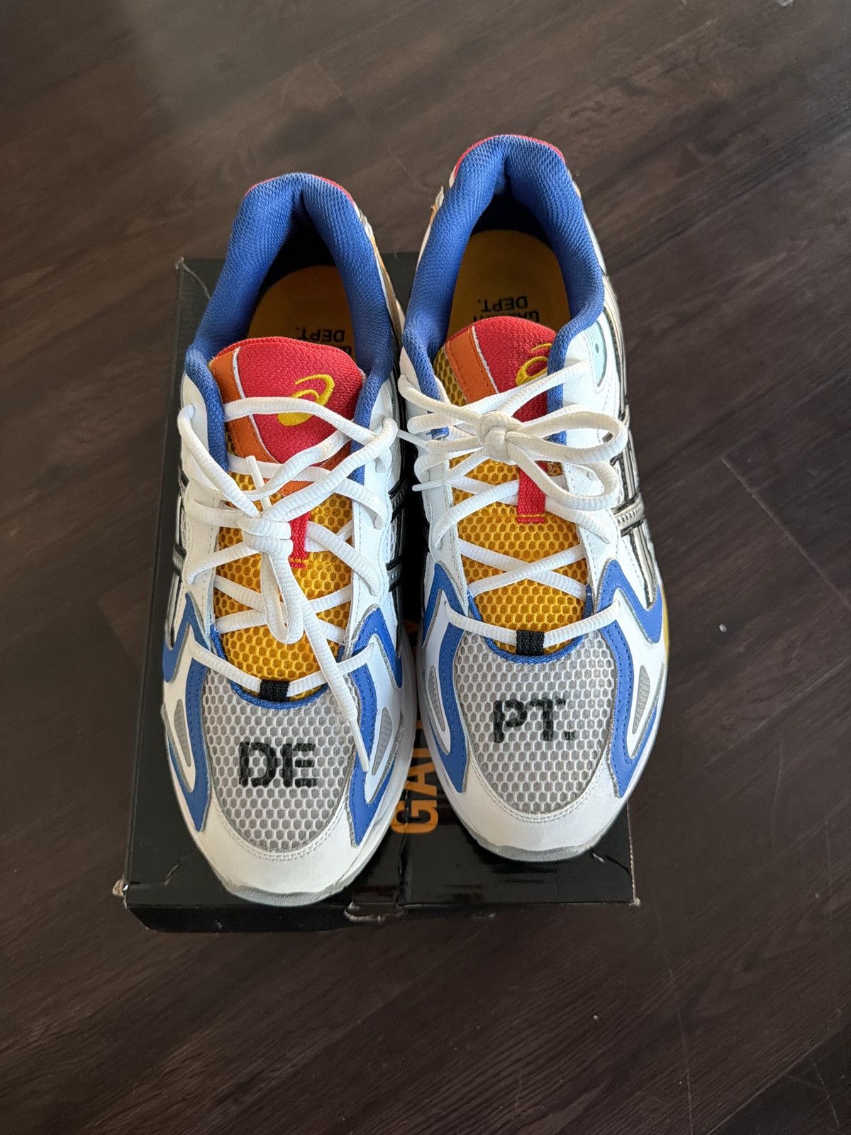 Asics × Gallery Dept. Gallery Dept Asic Gel-K1011 Multicolor Size US 10 / EU 43 - 3 Thumbnail