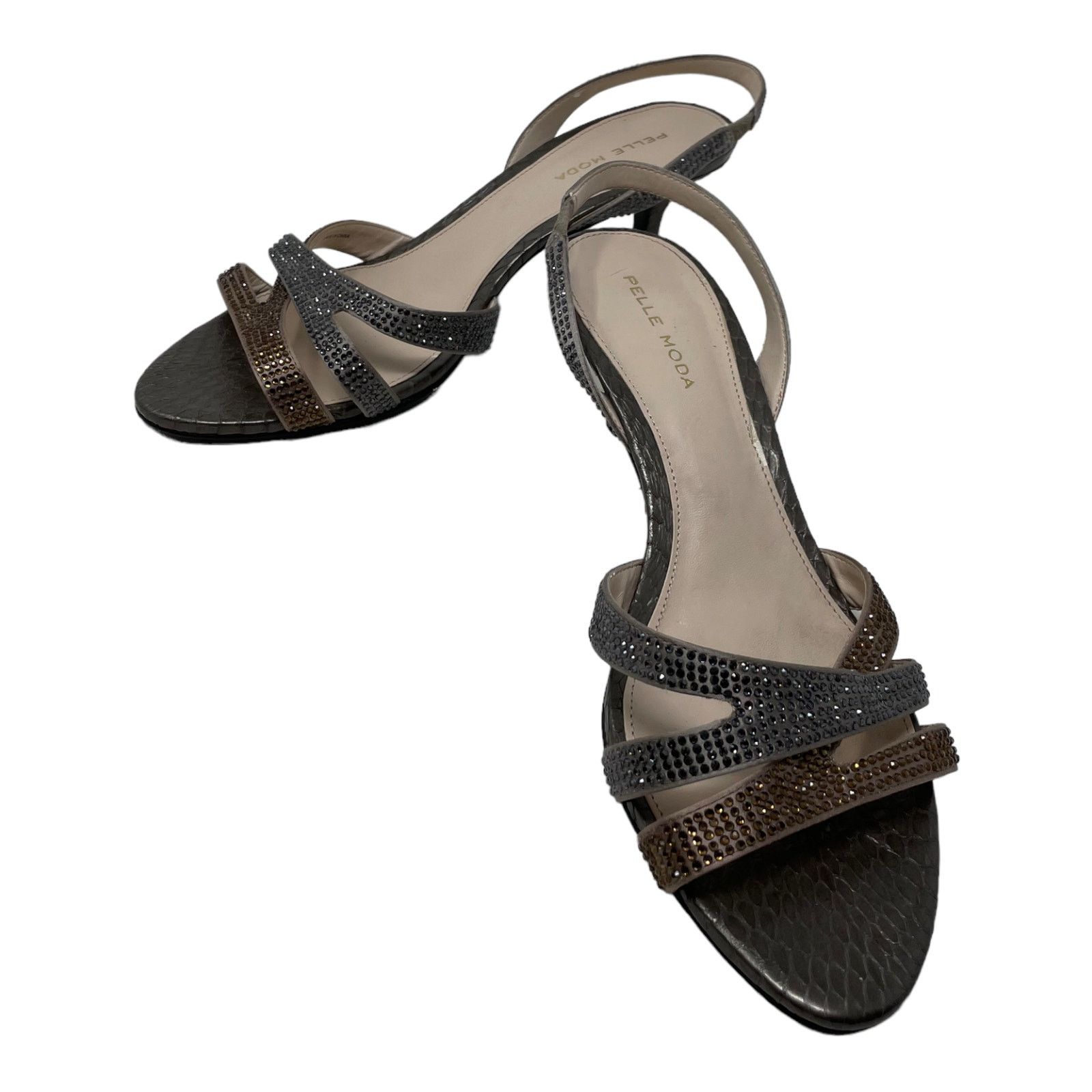 Pelle Moda Pelle Moda rhinestones slingback sandals heels size 8.5 Size US 8.5 / IT 38.5 - 6 Thumbnail