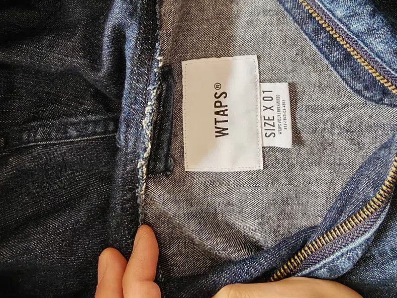 Wtaps Wtaps Water-washed denim jacket Size US S / EU 44-46 / 1 - 4 Thumbnail