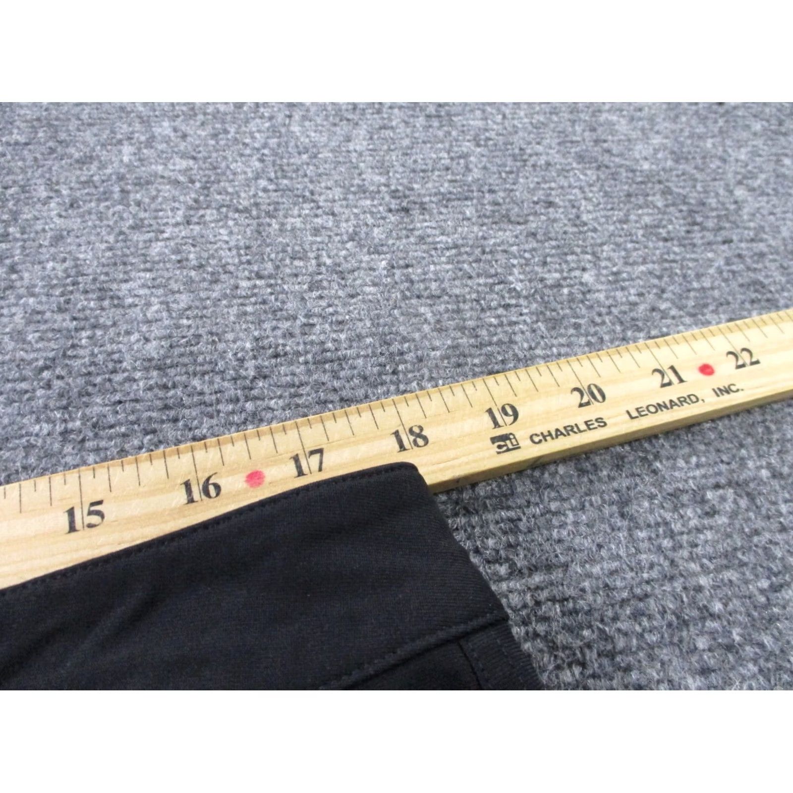 Lululemon Lululemon Pant Mens 34 Chino Slim Warpstreme Business Travel LM5552s Black Canvas Cotton Spandex Flat Front Straight Inseam 30 in Size US 36 / EU 52 - 6 Thumbnail
