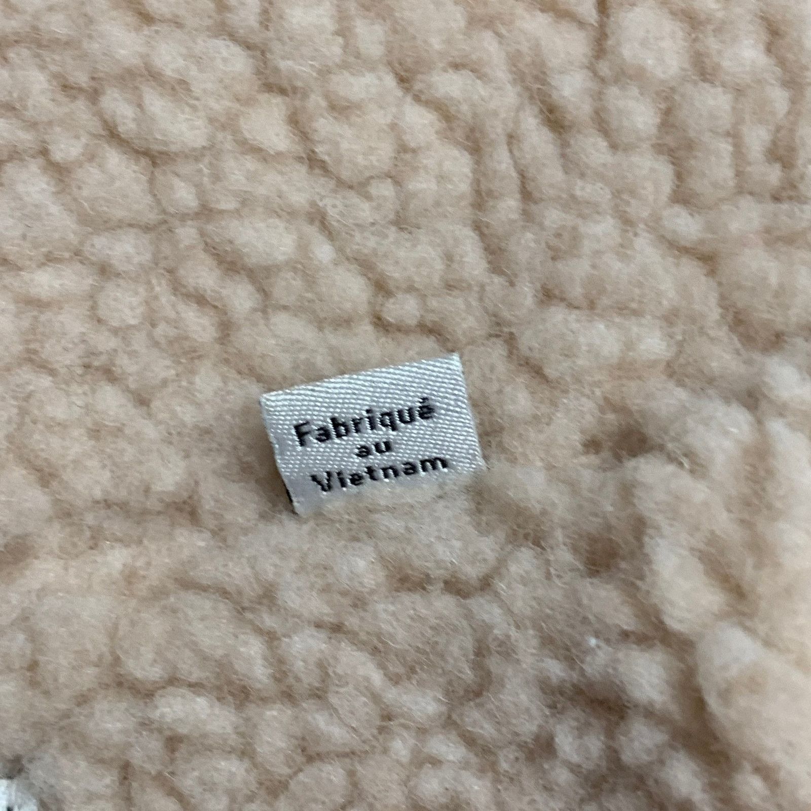 Vince VINCE Size S Cream Faux Shearling Hidden Buttons Jacket Size S / US 4 / IT 40 - 5 Thumbnail