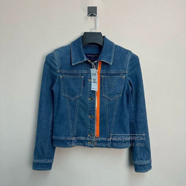 Louis Vuitton Louis Vuitton Paneled lapel denim jacket Size XS / US 0-2 / IT 36-38 - 1 Thumbnail